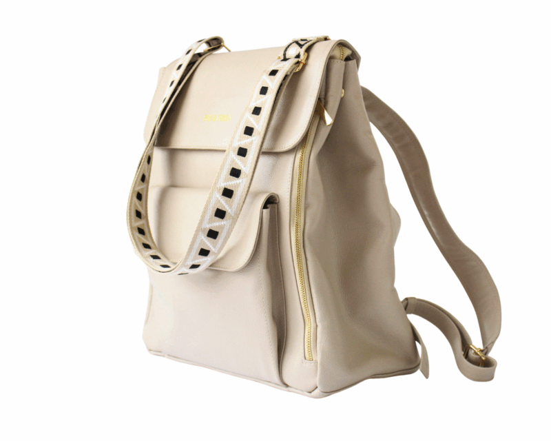 Frida Tote Bag - Beige